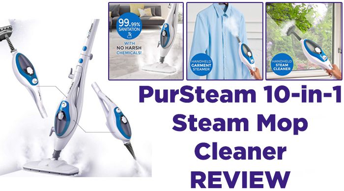 PurSteam 10-in-1 Steam Mop Cleaner