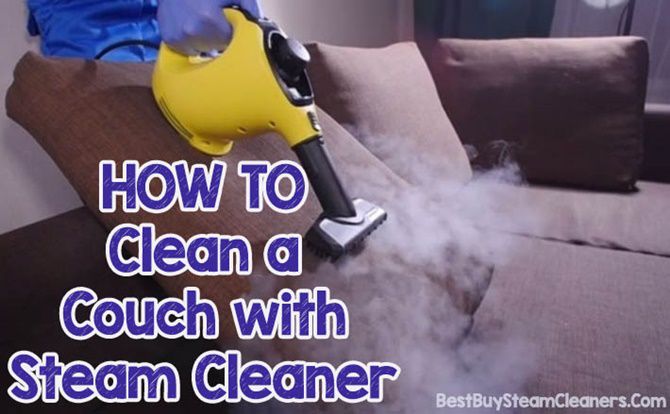 How to Clean a Couch with a Steam Cleaner