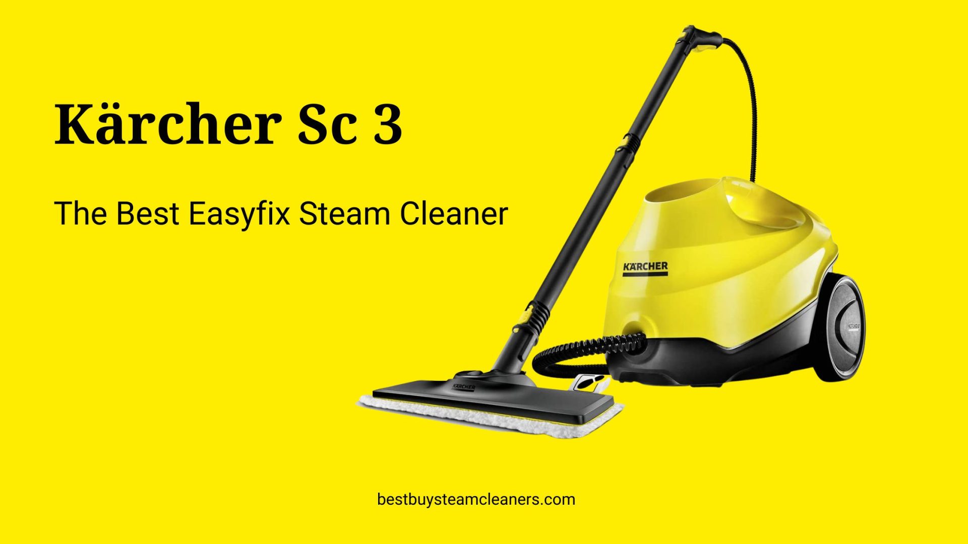 Kärcher Sc 3 Easyfix Steam Cleaner