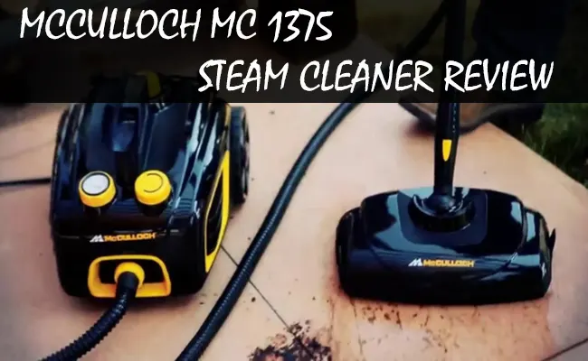 McCulloch MC1375 Steam Cleaner